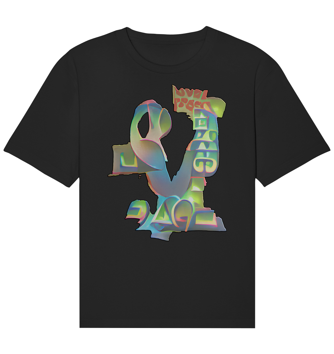 Peace & Love - Organic Relaxed Shirt