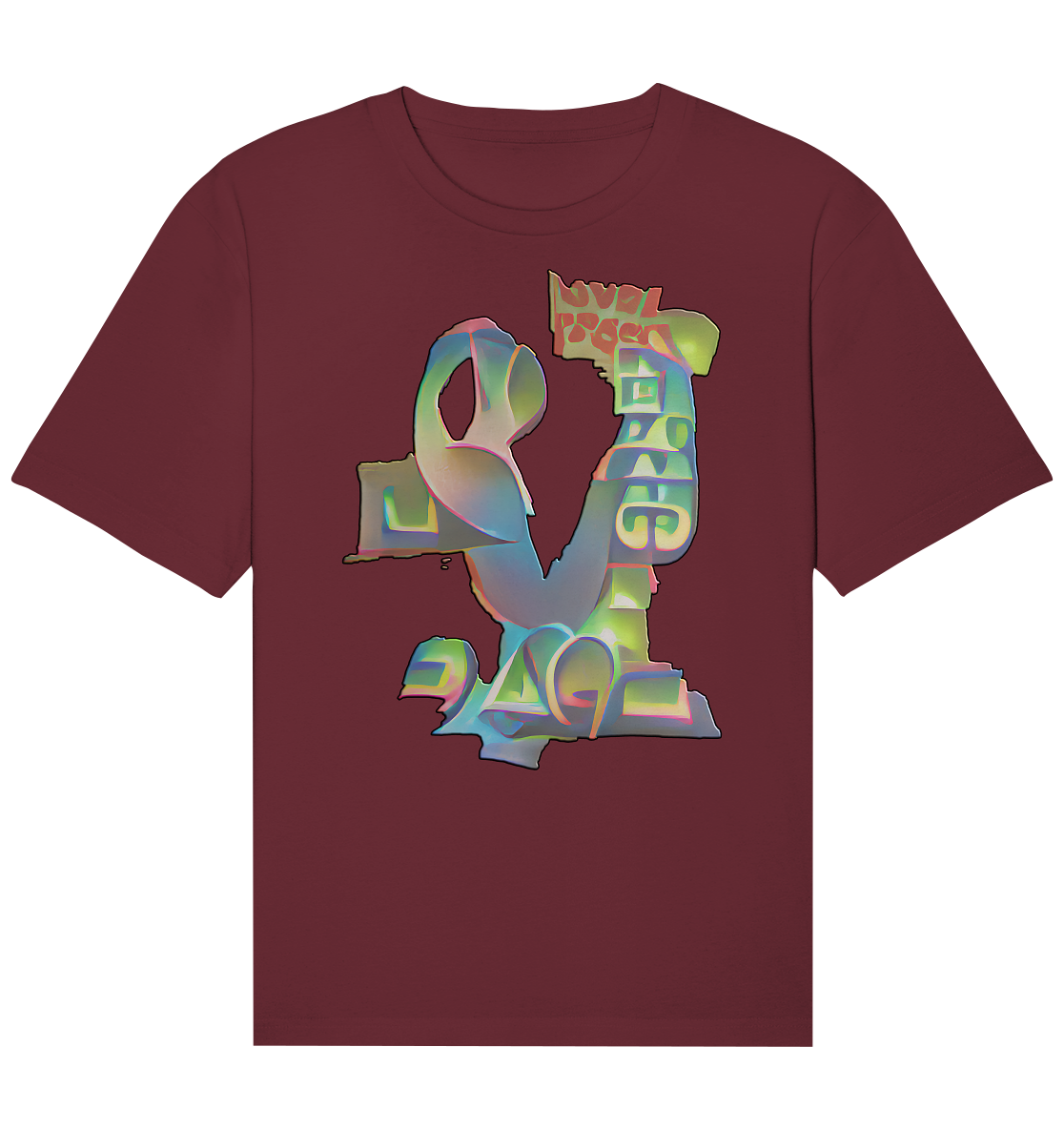 Peace & Love - Organic Relaxed Shirt