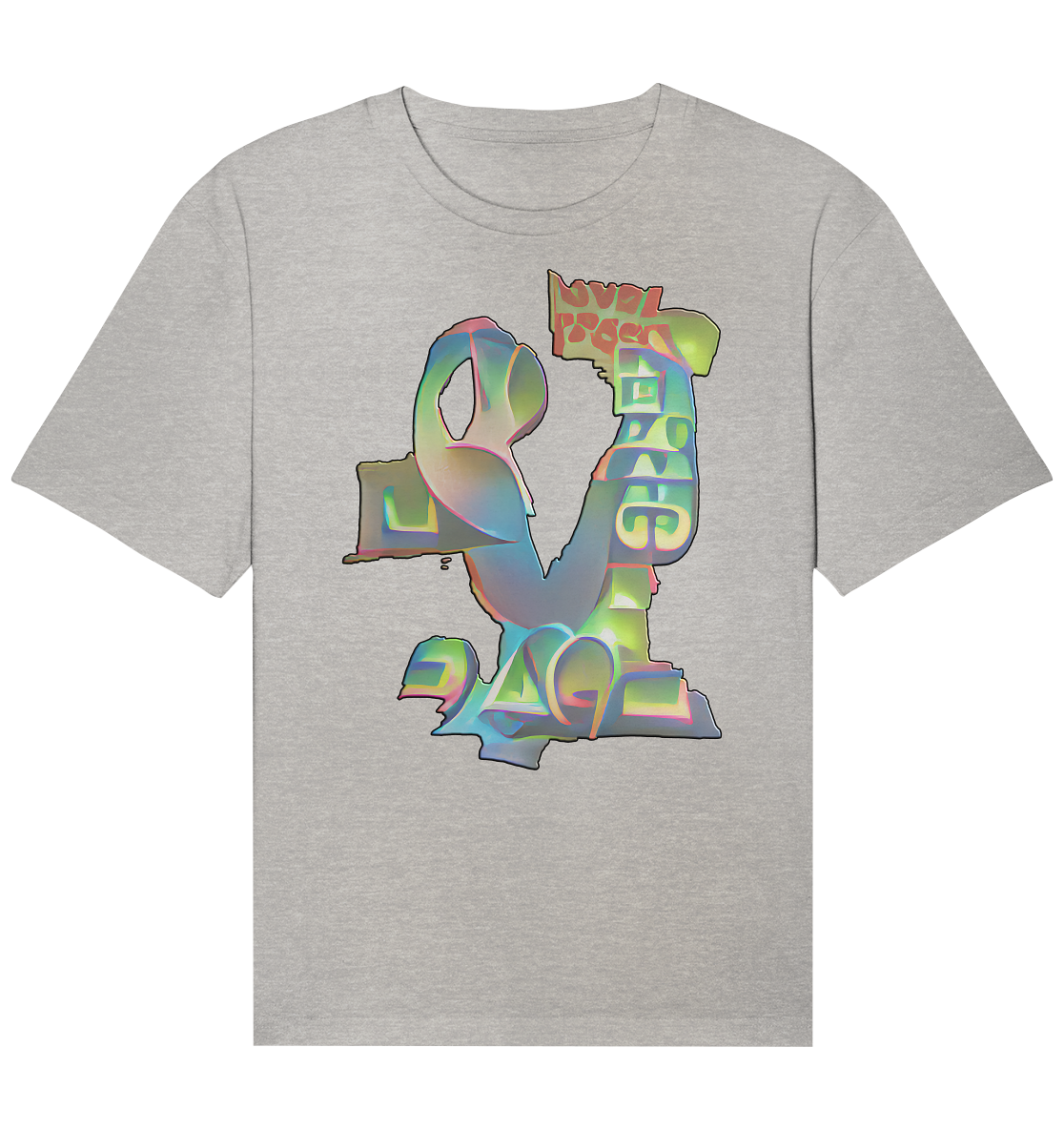Peace & Love - Organic Relaxed Shirt