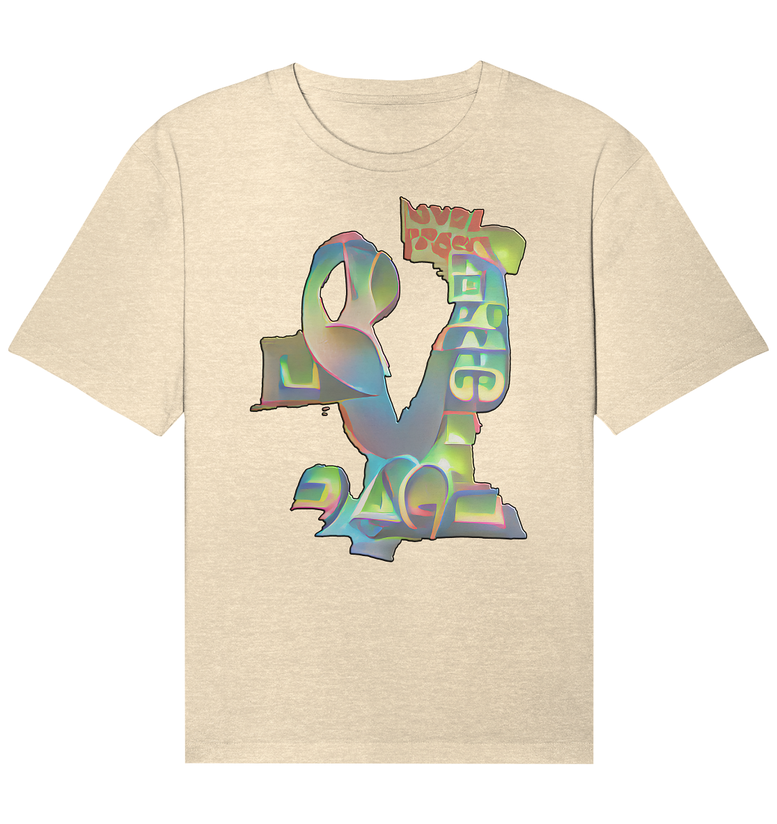 Peace & Love - Organic Relaxed Shirt