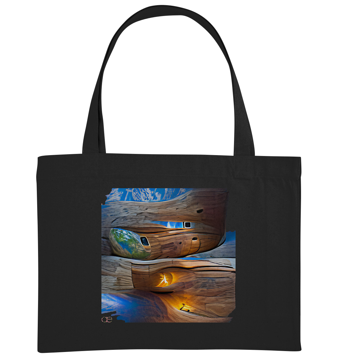 Ai Earth Perspective  - Organic Shopping-Bag
