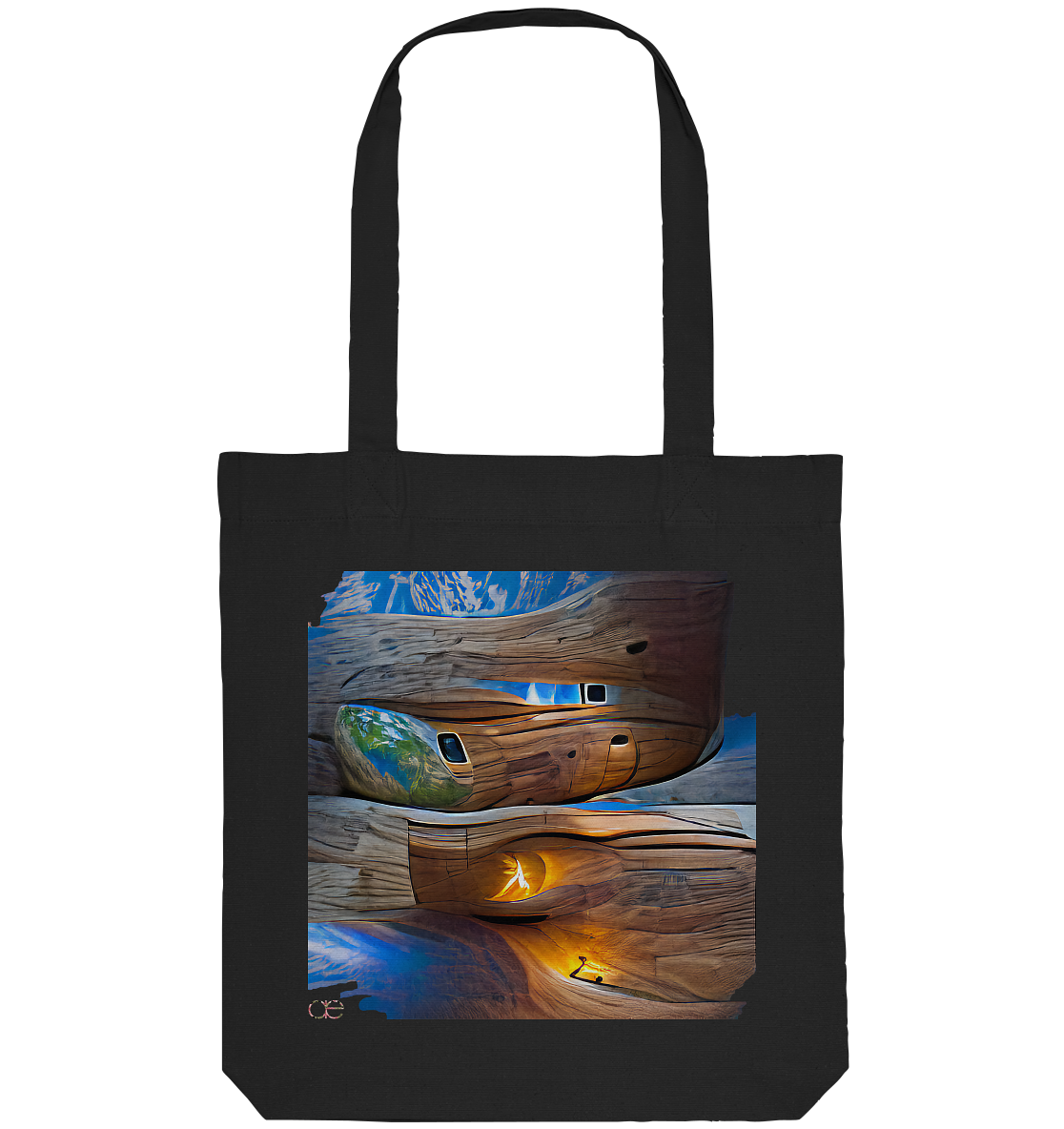 Ai Earth Perspective  - Organic Tote-Bag