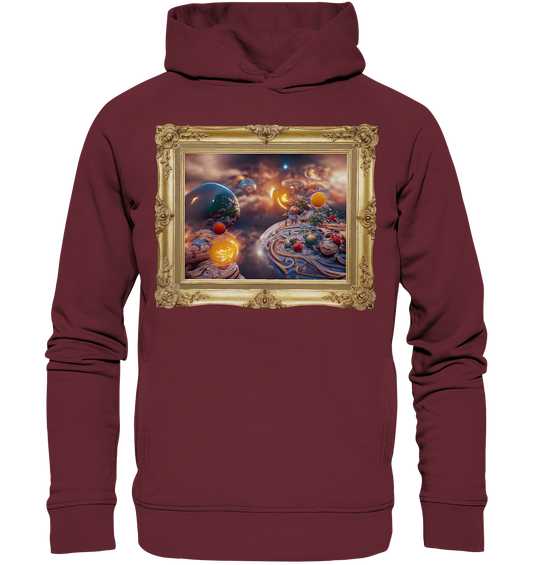 Ai Galaxy Frame - Organic Fashion Hoodie