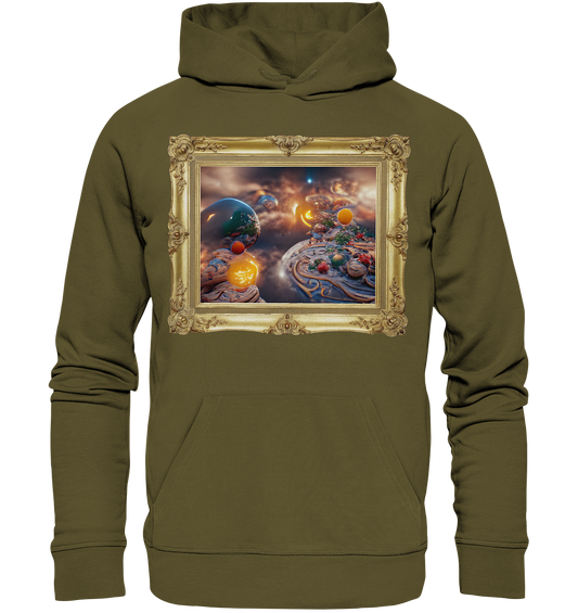 Ai Galaxy Frame - Organic Hoodie