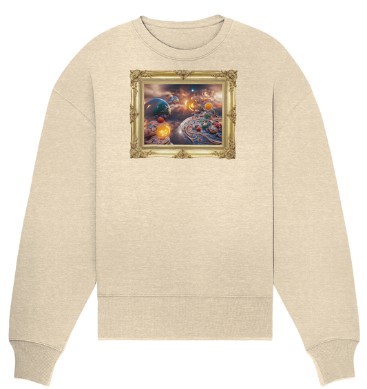 Ai Galaxy Frame - Organic Oversize Sweatshirt