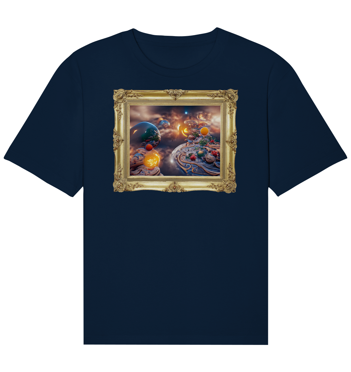 Ai Galaxy Frame - Organic Relaxed Shirt